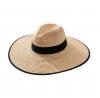 熱賣超品質夏季小麥草帽平寬邊草帽狩獵編織帽子